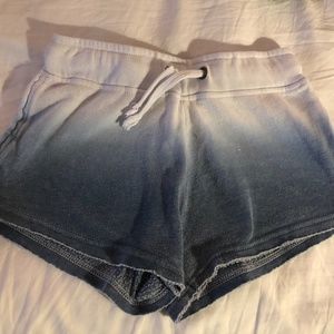 Vintage Havana Girls Blue Ombré Shorts